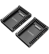 [2Packs] ORICO 2.5 SSD SATA to 3.5 Hard Drive Adapter Internal Drive Bay Converter Mounting Brack...