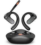 EKSA Open-Ear Bluetooth Headphones Air Conduction Wireless Earphones - 70H Playtime IPX5 Waterpro...