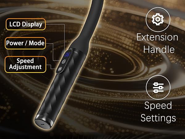 Massage Gun Deep Tissue - Handheld Massager for Neck Shoulders Waist Arm Legs