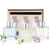 3 Pack Fragrance Reed Diffuser, 50 ML Gardenia Jasmine White Tea Freesia Aromatherapy Scent Diffu...