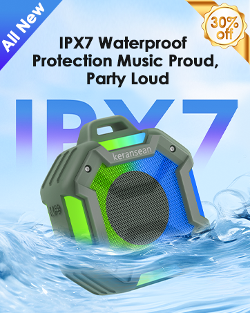 IPX7 Waterproof Shower Speaker