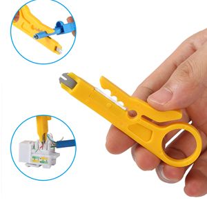 mini yellow stripper