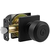 Bamberg 700SQ Ball Door Lock for Entry, Door Bar, Bedroom Bathroom Door Handle, Keyed Interior Do...