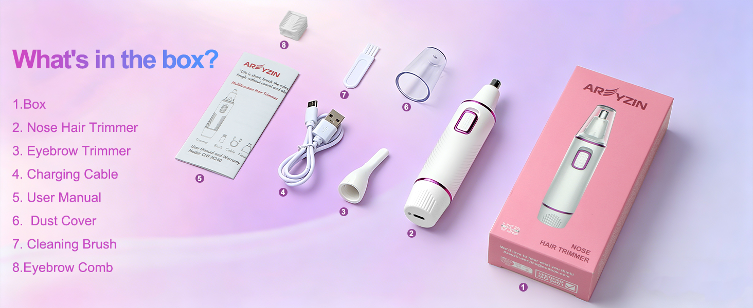 zorami ear and nose hair trimmer