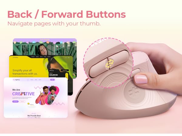 ergonomic wireless mouse 