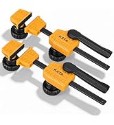 3/4" Bench Dog Clamps, Quick Release Workbench Hold Down Clamps, 2 Pack | Secure Woodworking Proj...