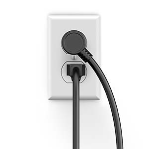 45° plug design is more convenient to use