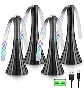 Fly Fans for Tables Rechargeable, 1800 mah Large Capacity Belfans Fly Repellent Outdoor Patio, Ch...