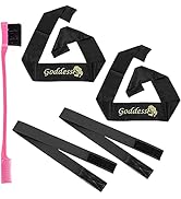 5PCS Edge Band for Wigs, Elastic Bands for Wig, Edge Scarf for Hair with Hair Edge Brush for Your...