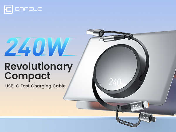 Retractable USB-C Cable