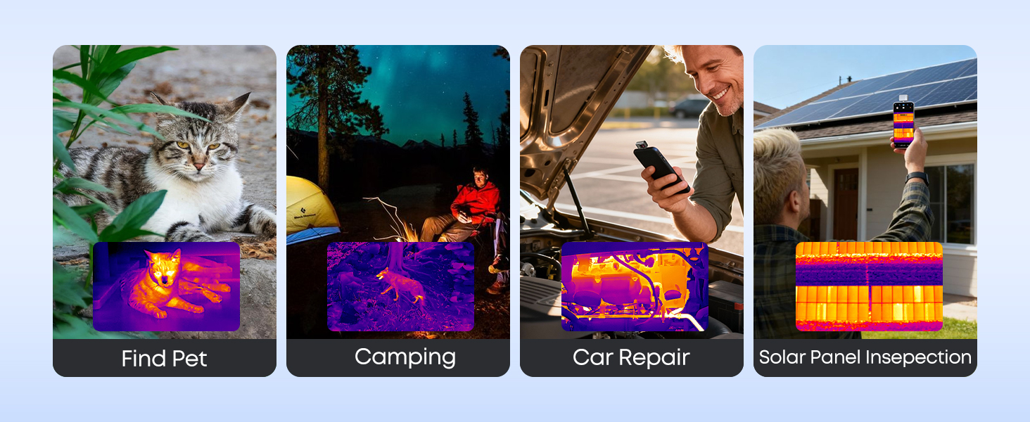 thermal master P2 thermal camera for home inspection