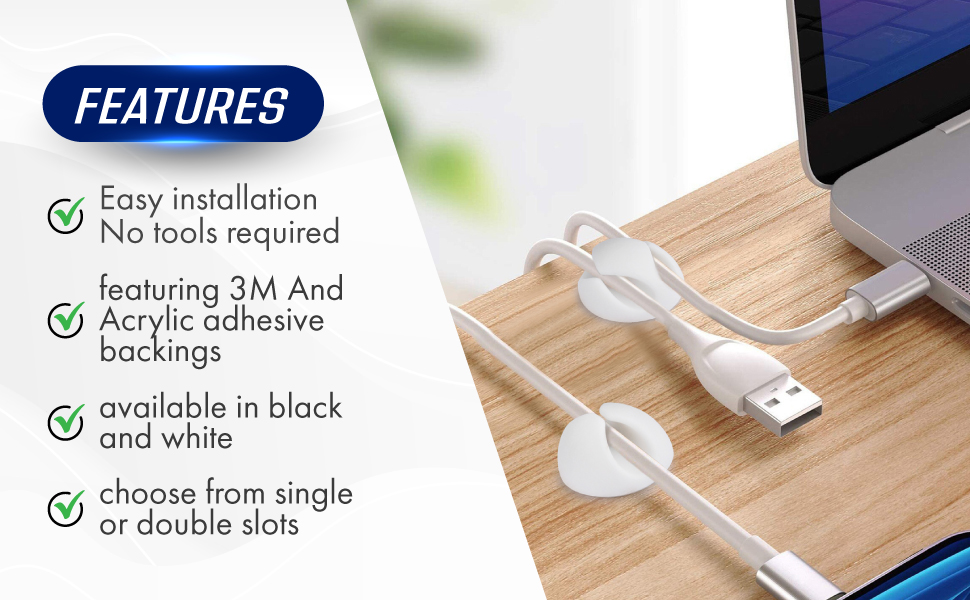 best cable clips cord holder