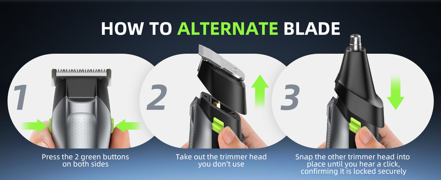 beard trimmer for men mens grooming kits hair clippers manscape body hair trimmer for men