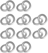 Ferianl 20PCS Oil Drain Plug Washer, 14mm Aluminum Engine Oil Drain Plug Gasket Washer Crush Seal...