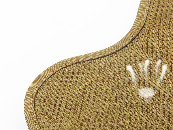 breathable material brown