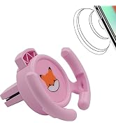 HOMEFOX Socket Vent Car Mount - Collapsible Socket Vent Mount for Car Grip Socket Phone Holder fo...