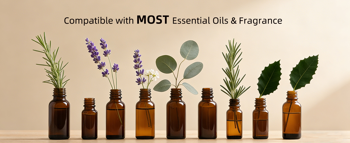 waterless essential oil diffuser scent aromatherapy car room hotel bedroom mini cordless portable