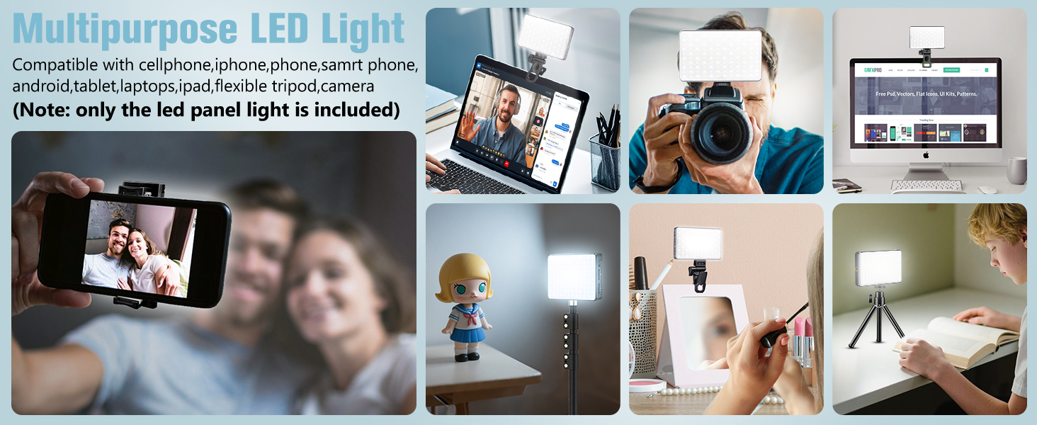phone light clip