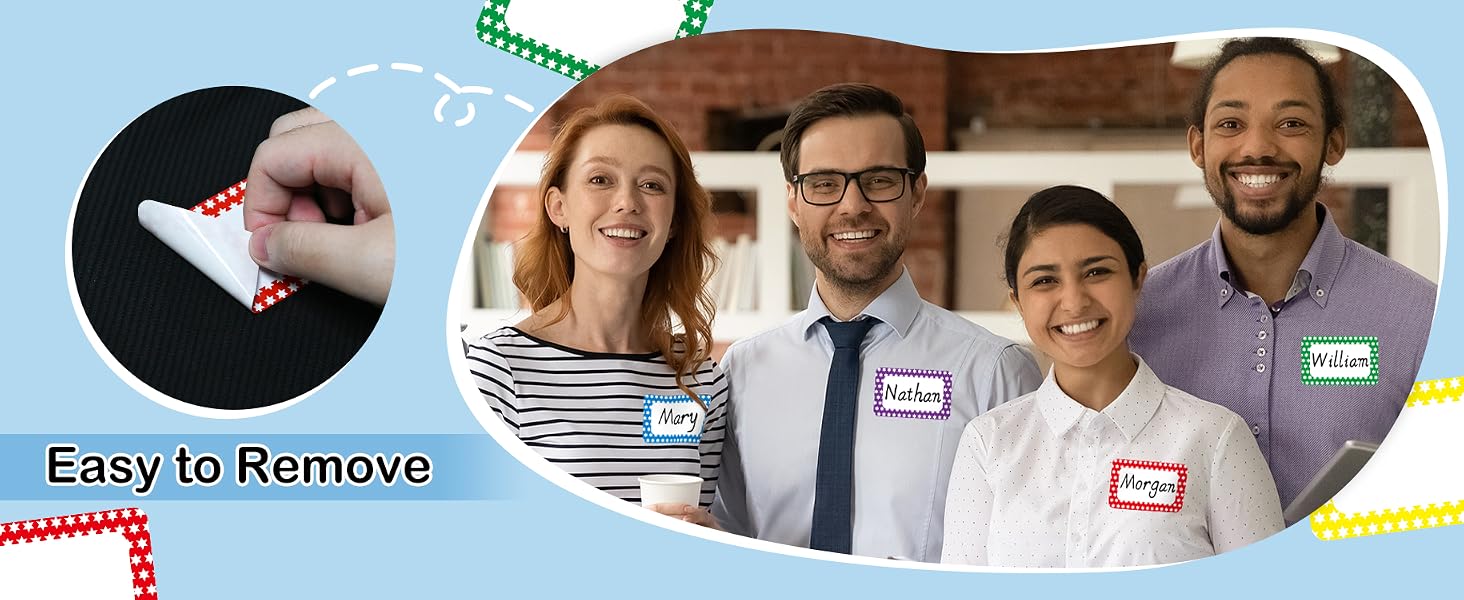 Name Tag Stickers