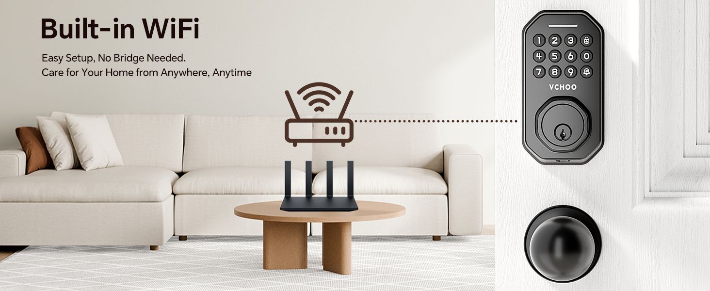 VCHOO Keyless Entry Door Lock