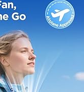 portable waist fan clip on