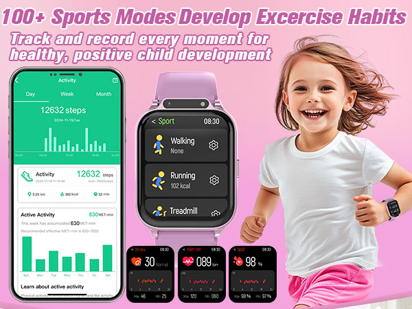 girls watch kids smart watches girl toys age 6-7 years old toys for girls 8-10 kids toys girls 8-10
