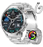 LIMIGE Smartwatch Men 1000mAh 1.85" HD LED Light IP68 Military Sports Watch | Large Touch Screen
