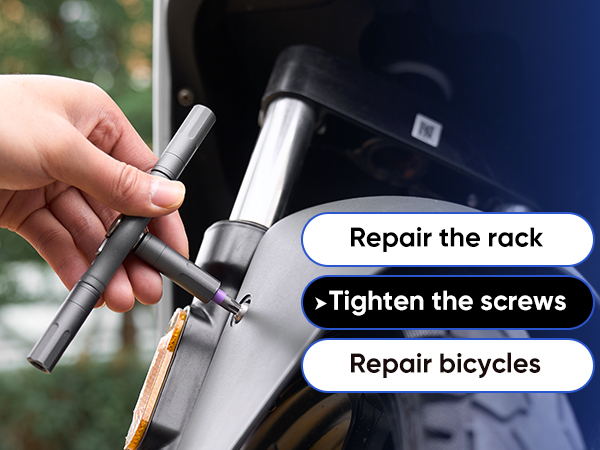 Tighten the screws