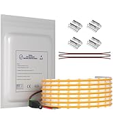 MALIIGAZA DC 12V COB LED Strip Light, 32.8ft(10M) 3120LEDs CRI 90+ Uniform Glow Flexible LED Tape...