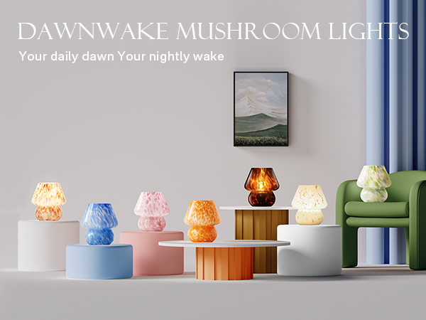 mushroom lamp