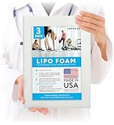 IMPRESA White Liposuction Foam Pads - 3 Pack - Aftercare for Liposuction, Tummy Tuck Surgery, and...