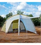 Ever ADVACNED Bikepacking Camping Tent with Porch for 1-2 Person, Waterproof Motorcycle Tents for...