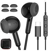 USB C Headphones Wired Earbuds for iPhone 17 Pro Max 16 15 16e 17e,in-Ear Noise Isolation Earphon...