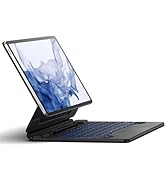 Dexnor for Samsung Galaxy Tab S10+ Plus/S9+ Plus/S9 FE+ Plus/S8+ Plus/S7+ Plus/S7 FE Case with Ke...