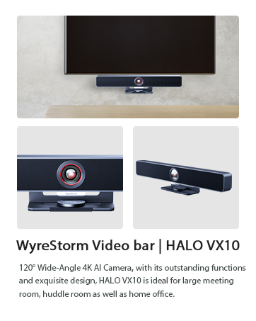wyrestorm videobar halo vx10