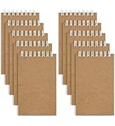 Hooqict 10 Pack Small Pocket Notebook Mini Notebooks Bulk Small 3x5 Spiral Notepads with Lined Pa...