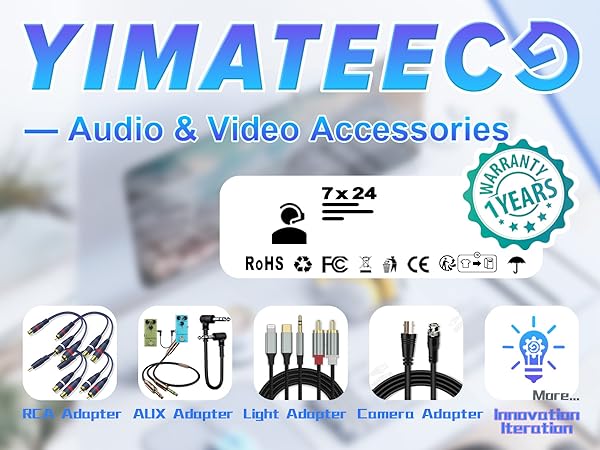 YIMATEECO Audio and Video Accesories