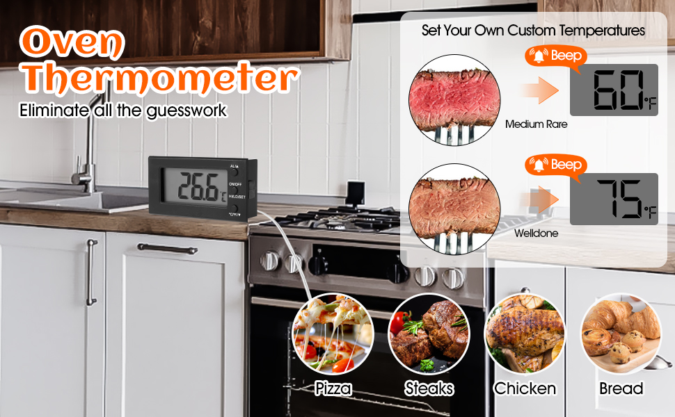 Suitable for cooking various types of food Black