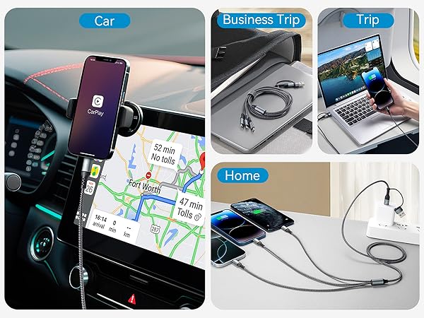 5 in 1 Multi Charging Cable