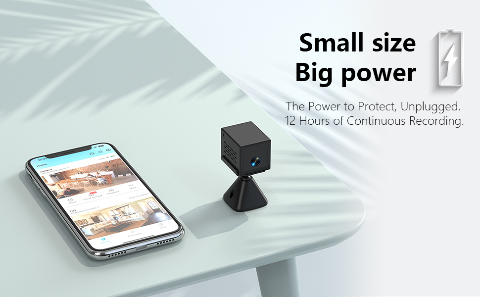 long battery life and easy to install