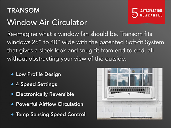 Circulator for window, best window fan
