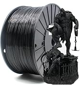 Reprapper Black Large PLA Filament for 3D Printer 1.75mm (± 0.03mm) 11lb (5kg)