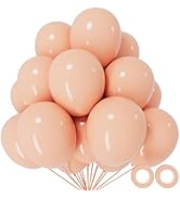 110pcs Pastel Orange Balloon 12 Inch, Pastel Orange Latex Balloons for Birthday Party Baby Shower...