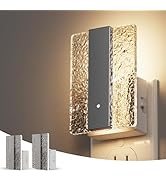 L LOHAS LED Night Lights Plug Into Wall, 2 Pack Night Light with Dusk-to-Dawn Sensor, Dimmable De...