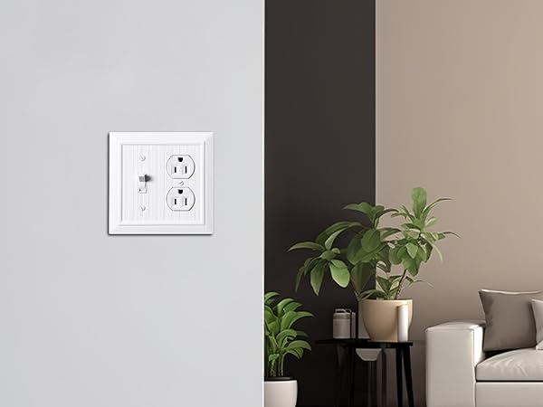 2 gang toggle/duplex Wall plates Outlet covers Switch plates Light switch cover