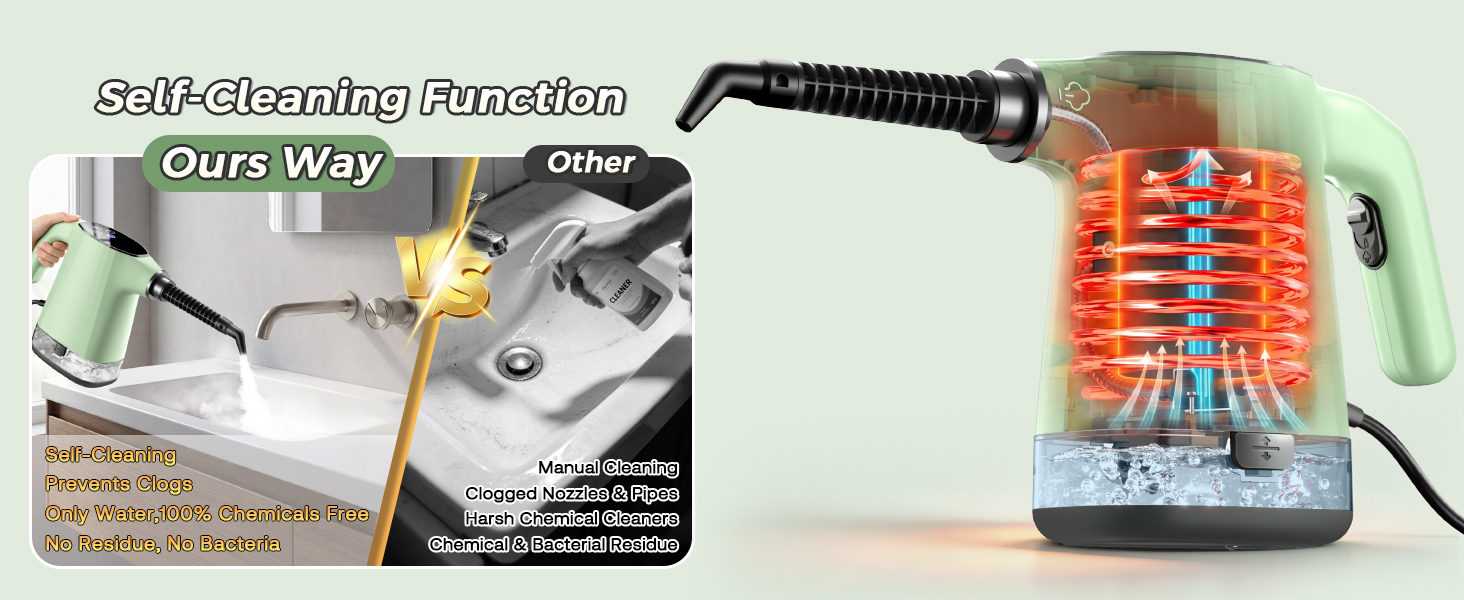 portable steam cleaner