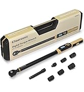 Digital Torque Wrench 1/2 Drive, 12.5-250.8 ft.lb (17-340 N.m) ±1% Accuracy Electronic Torque Wrench