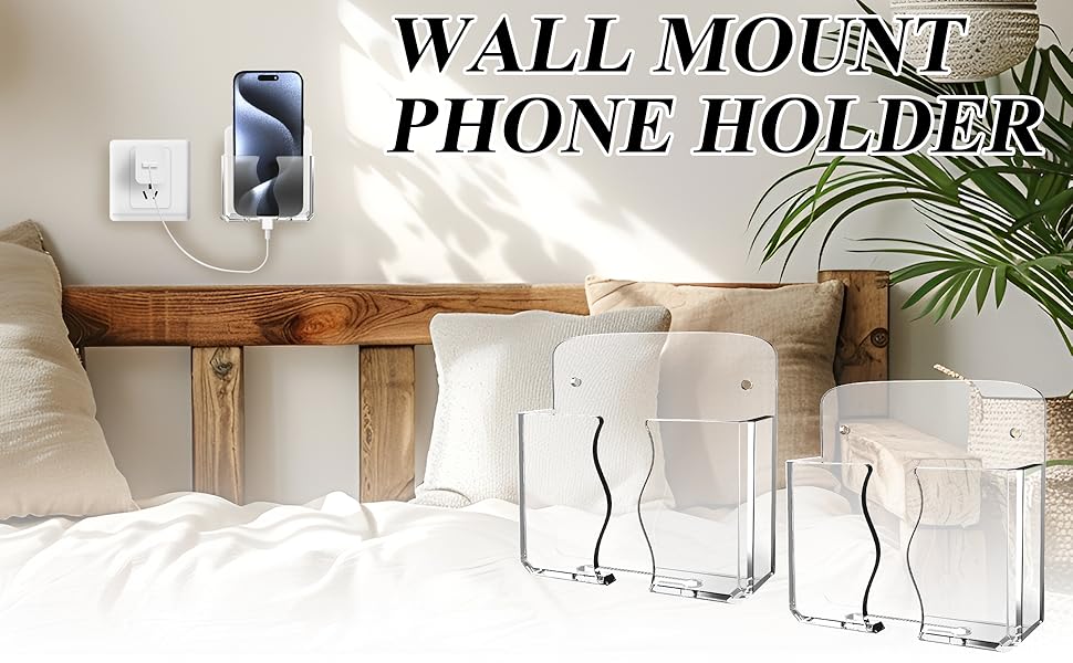 Wall Mounted Phone Holder