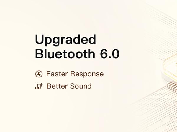 Upgraded Bluetooth 6.0