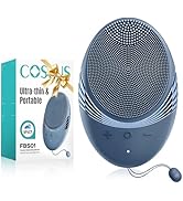 COSLUS Silicone Face Scrubber for Men: 5 Cleansing Modes Facial Cleansing Brush for Beard Care, S...